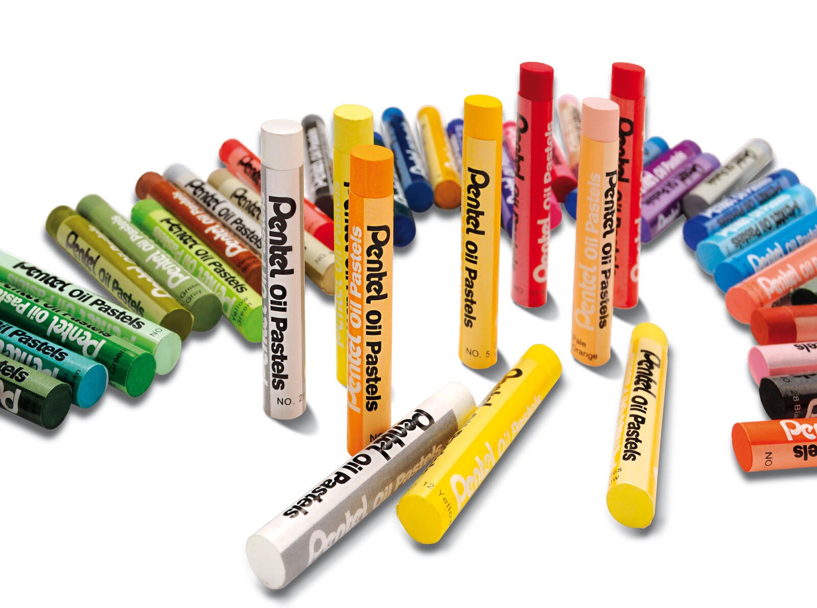 Pentel Ölkreide Mehrfarbig