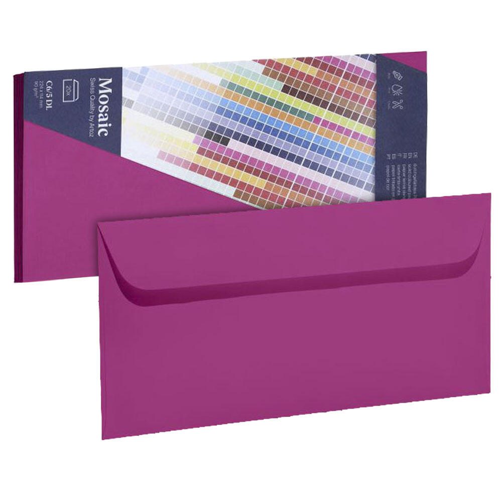 artoz Briefumschläge DIN lang ohne Fenster haftklebend