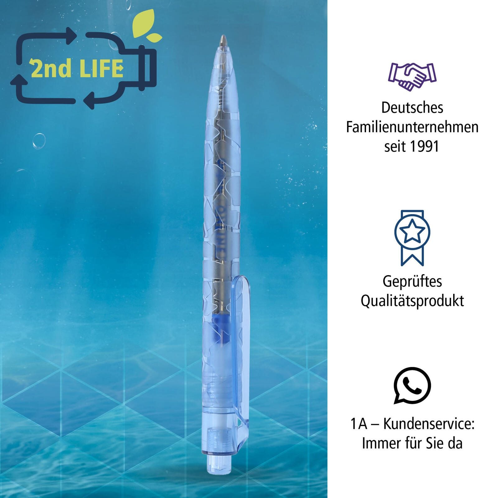 ONLINE® Kugelschreiber 0.6 mm Blau