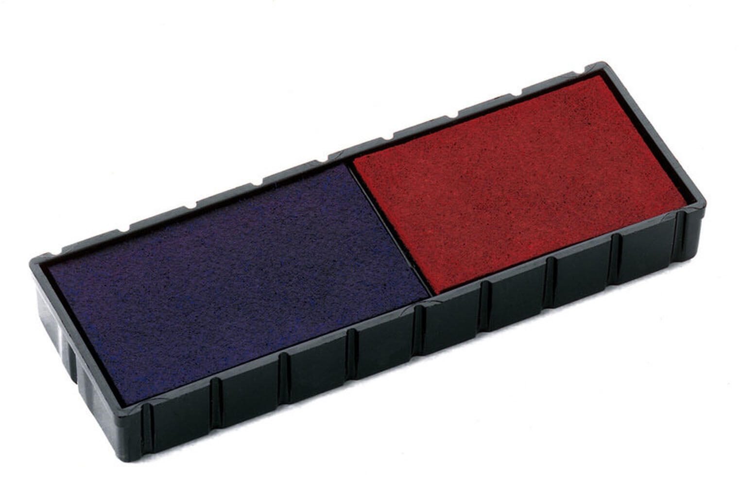 COLOP Ersatzstempelkissen 5,5 x 0,8 cm blau/rot