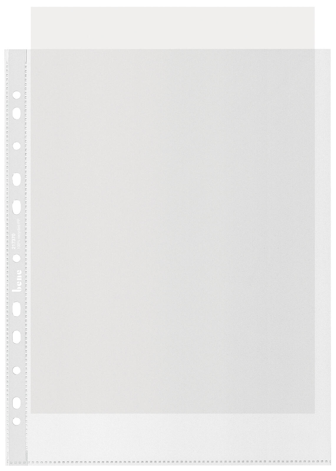 bene Prospekthüllen DIN A4 0.07 mm transparent