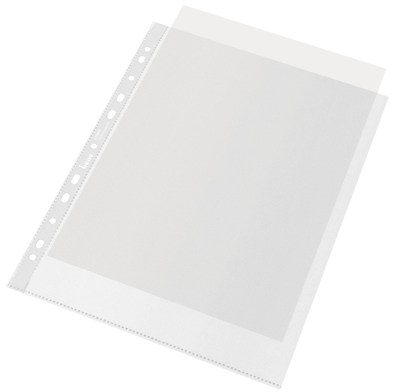 bene Prospekthüllen DIN A4 0.07 mm transparent