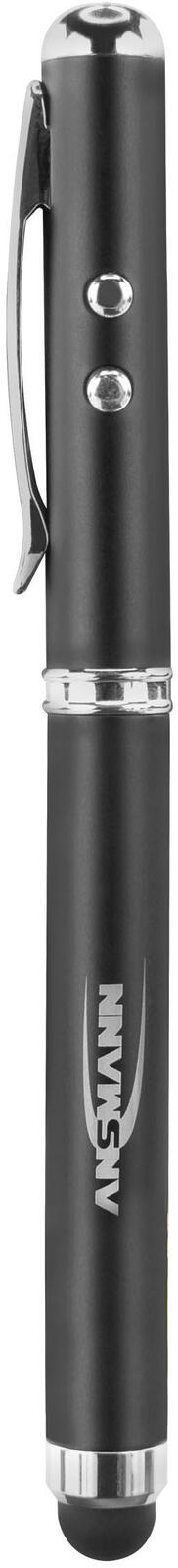ANSMANN Eingabestift 4in1 Stylus Touch schwarz