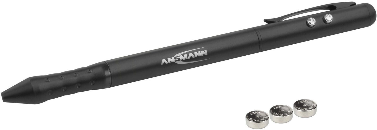 ANSMANN Eingabestift 4in1 Laserpointer schwarz