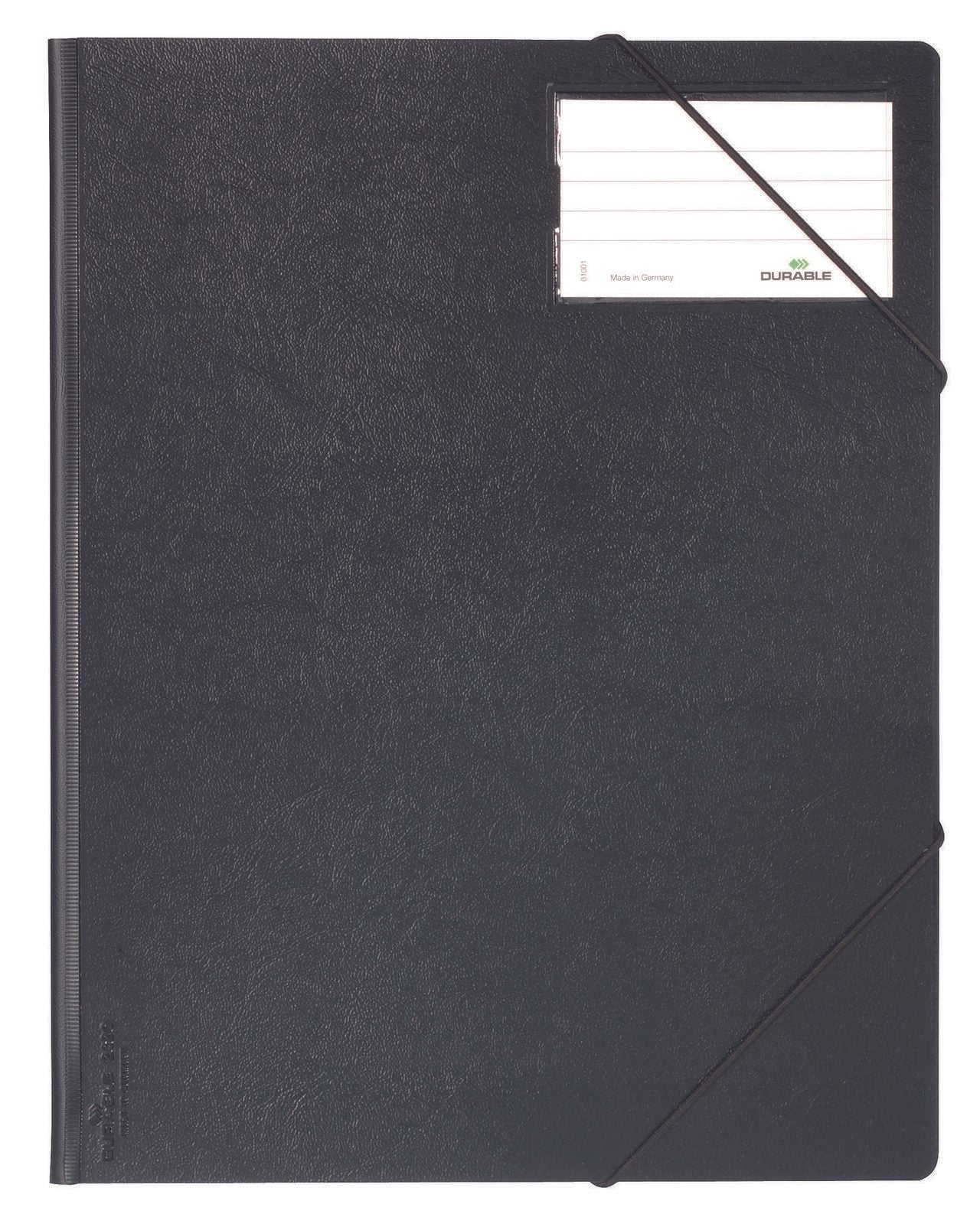 DURABLE Eckspanner Premium DIN A4 schwarz