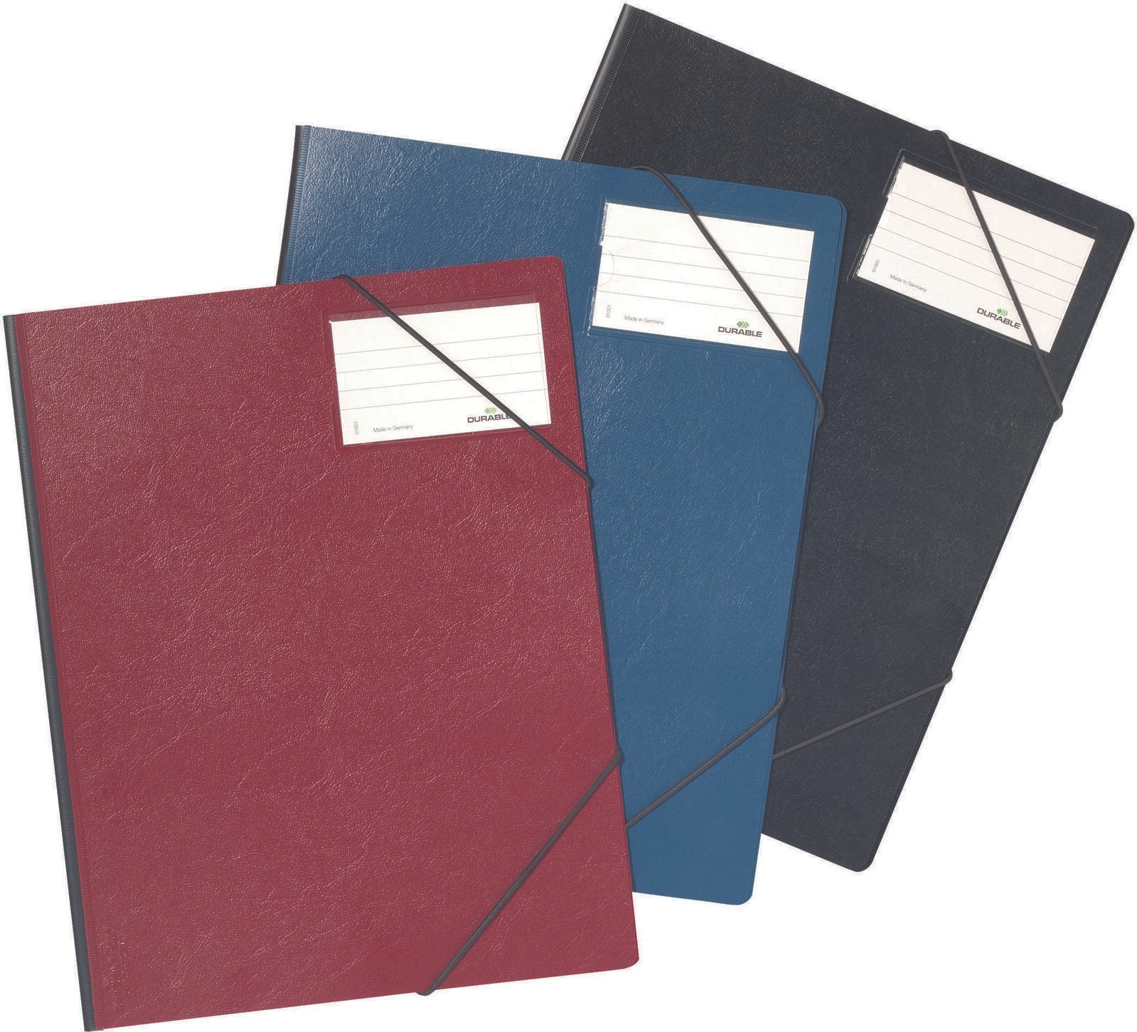 DURABLE Eckspanner Premium DIN A4 blau