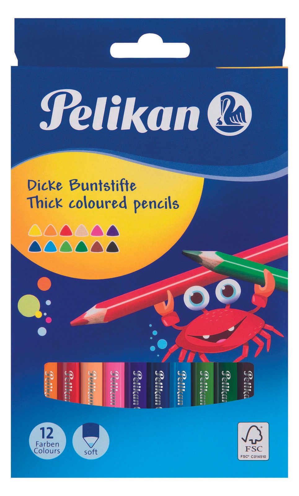 Pelikan Buntstifte Mehrfarbig