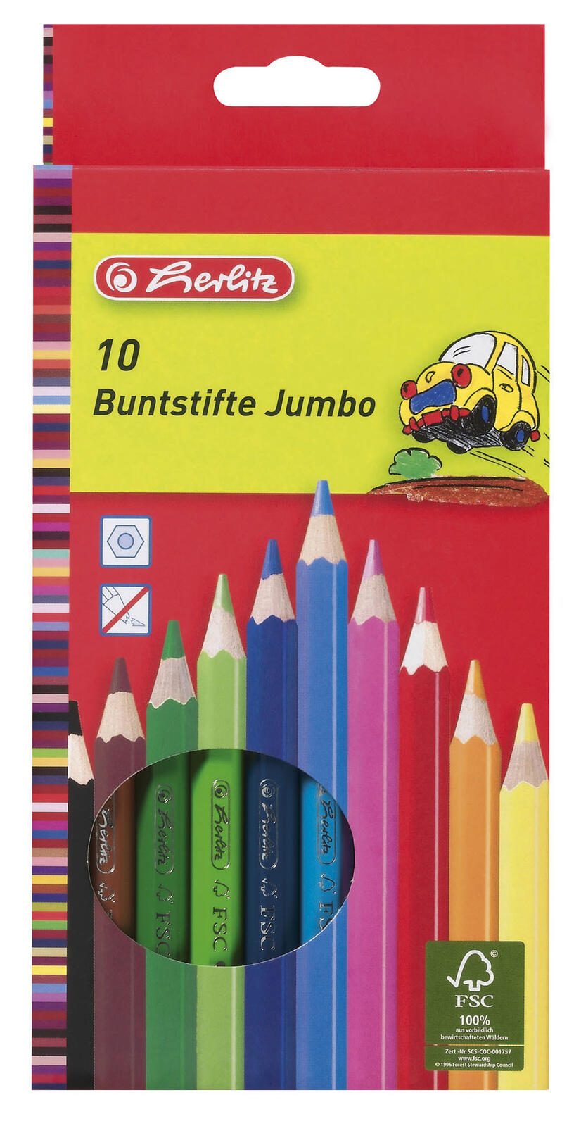 herlitz Buntstifte Mehrfarbig