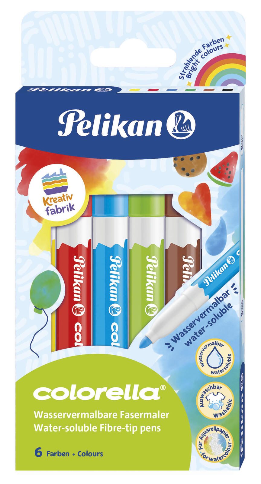 Pelikan Filzstifte Mehrfarbig 0.4 - 0.7