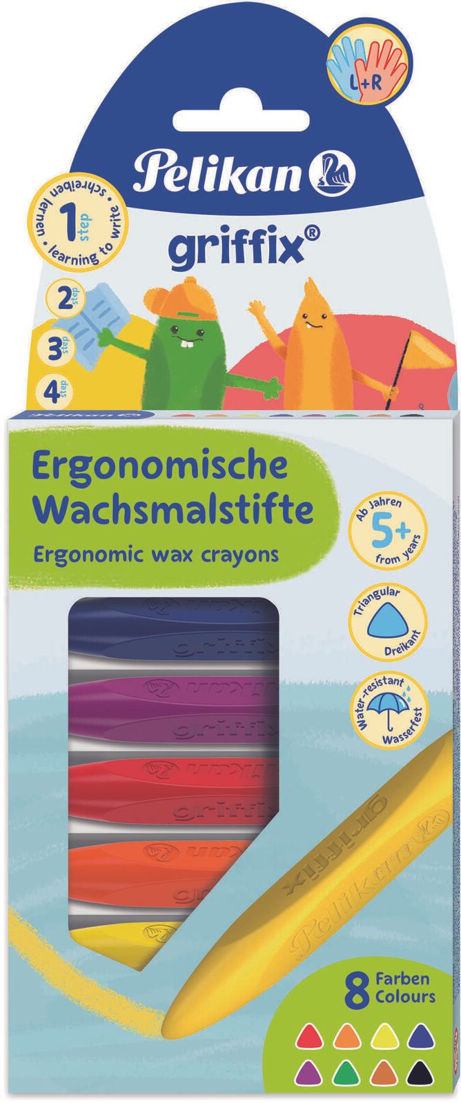 Pelikan Wachsmalstifte 8St.