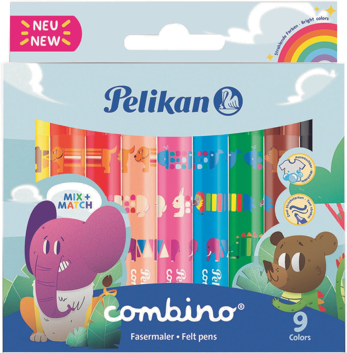 Pelikan Filzstifte Mehrfarbig 0.8 mm