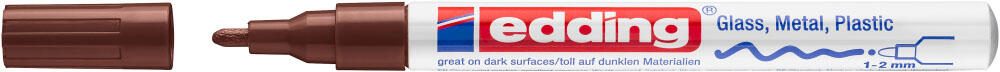 edding 751 Lackmarker 1.0 - 2.0 mm Braun