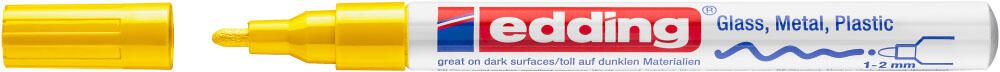 edding 751 Lackmarker 1.0 - 2.0 mm Gelb