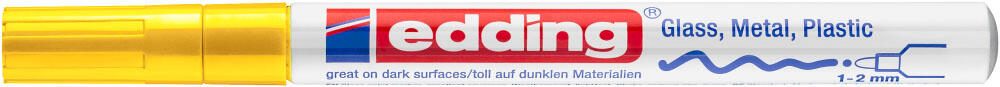 edding 751 Lackmarker 1.0 - 2.0 mm Gelb