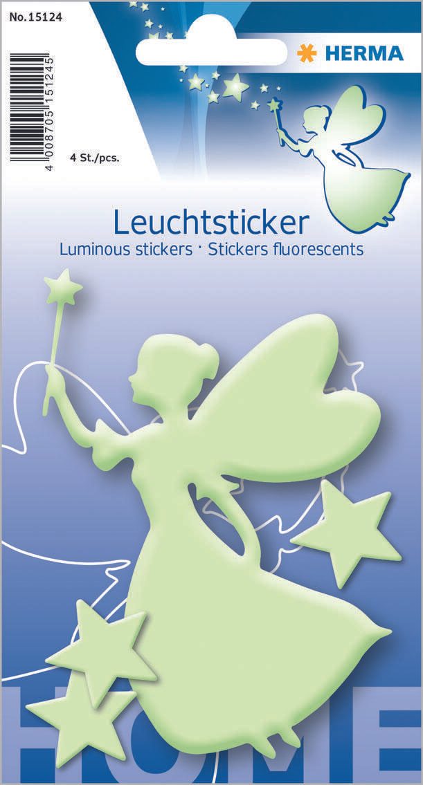 HERMA Leuchtaufkleber Sternenfee