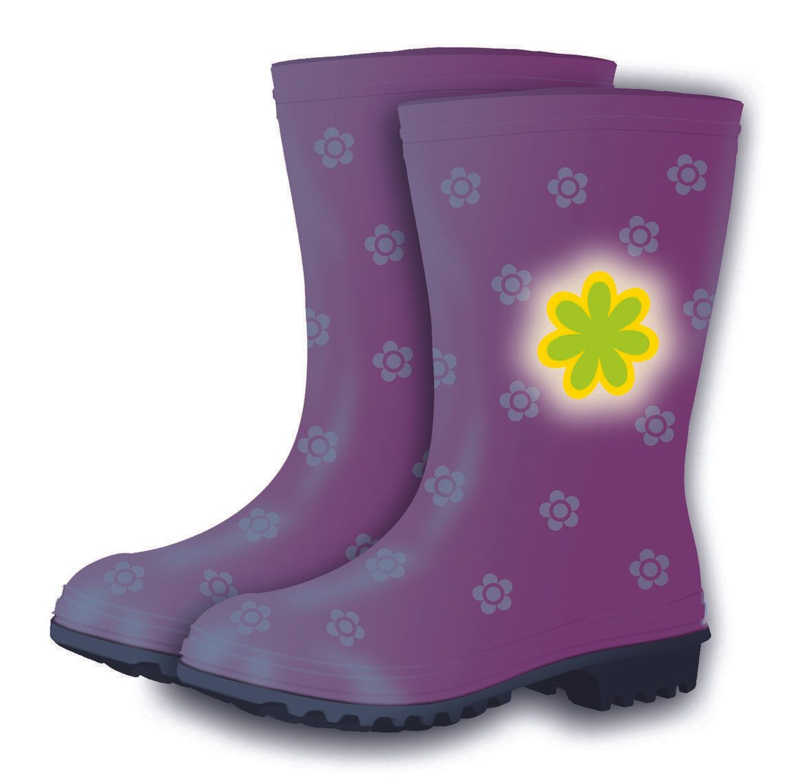 HERMA reflektierende Aufkleber Blumen und Herzen