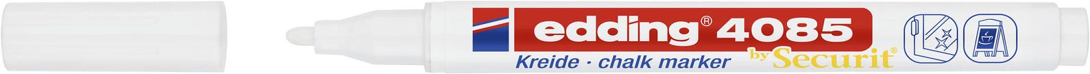edding 4085 Kreidemarker 1.0 - 2.0 mm Weiß