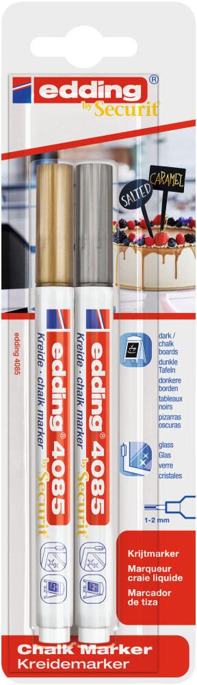 edding 4085 Kreidemarker 1.0 - 2.0 mm Mehrfarbig