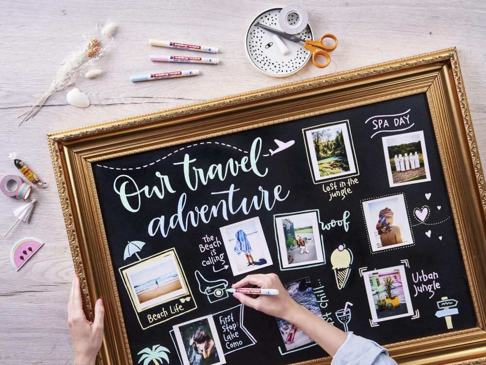 edding 4085 Kreidemarker 1.0 - 2.0 mm Mehrfarbig