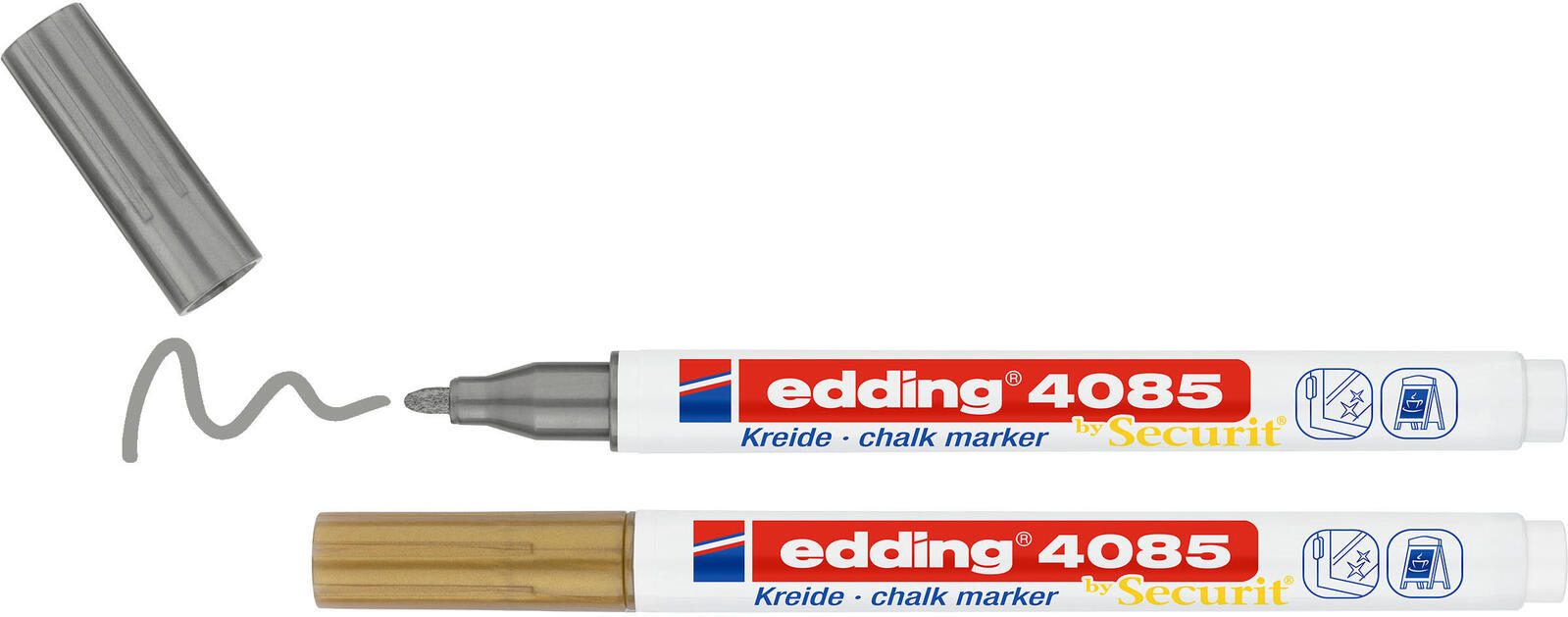 edding 4085 Kreidemarker 1.0 - 2.0 mm Mehrfarbig