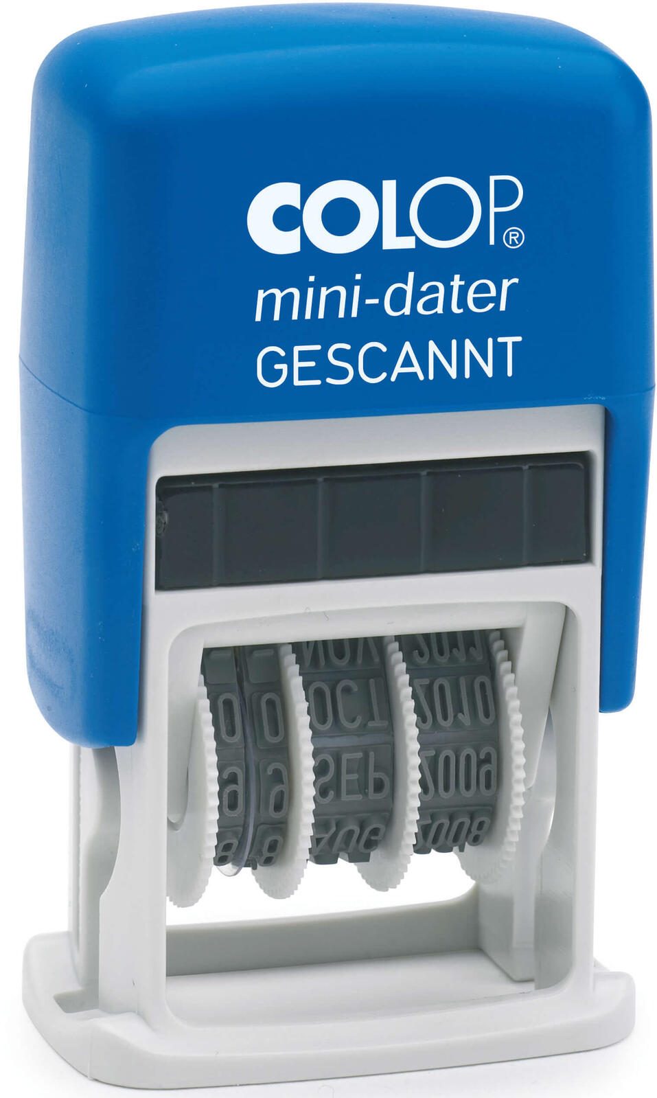 COLOP Datumstempel mit Text S160/L 'GESCANNT'