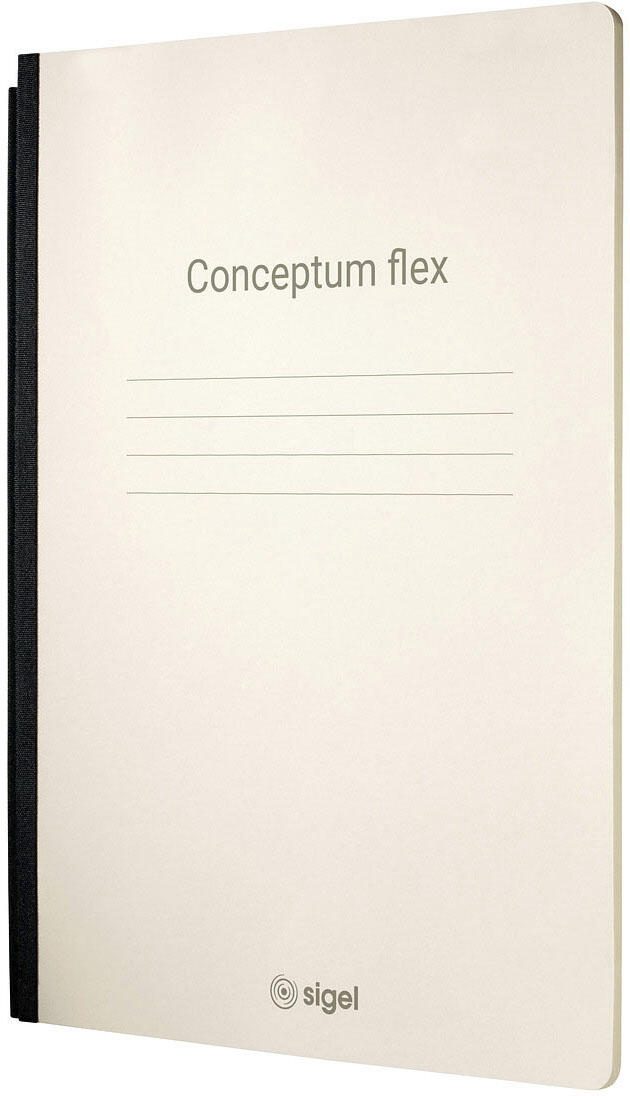 SIGEL Konferenzmappe flex für DIN A4 schwarz