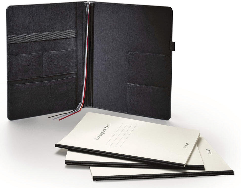 SIGEL Konferenzmappe flex für DIN A4 schwarz