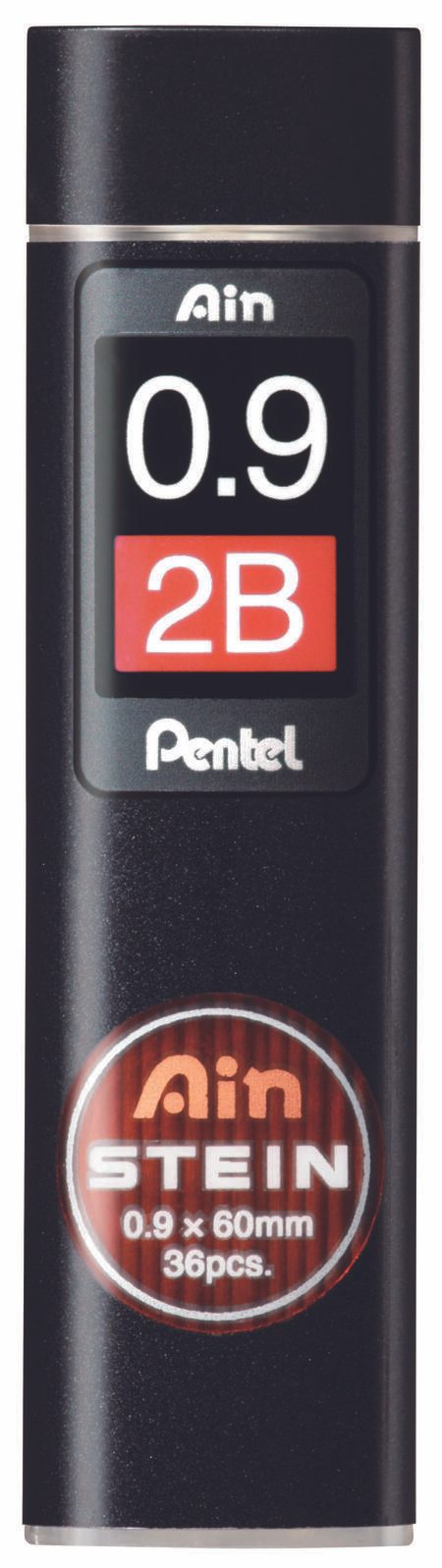 Pentel Fallminen 2B 0.9 mm schwarz