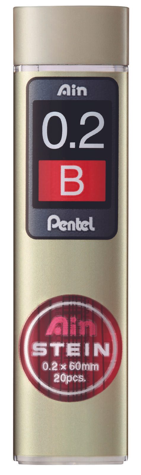 Pentel Fallminen B 0.2 mm schwarz