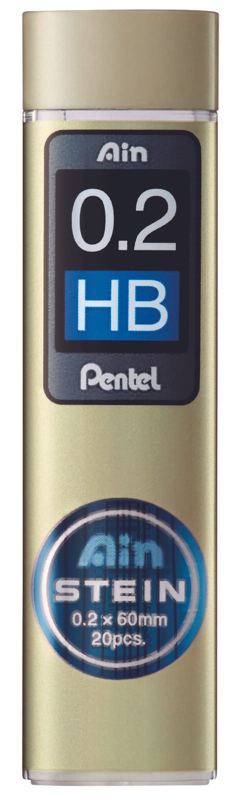 Pentel Bleistiftminen HB 0.2 mm schwarz