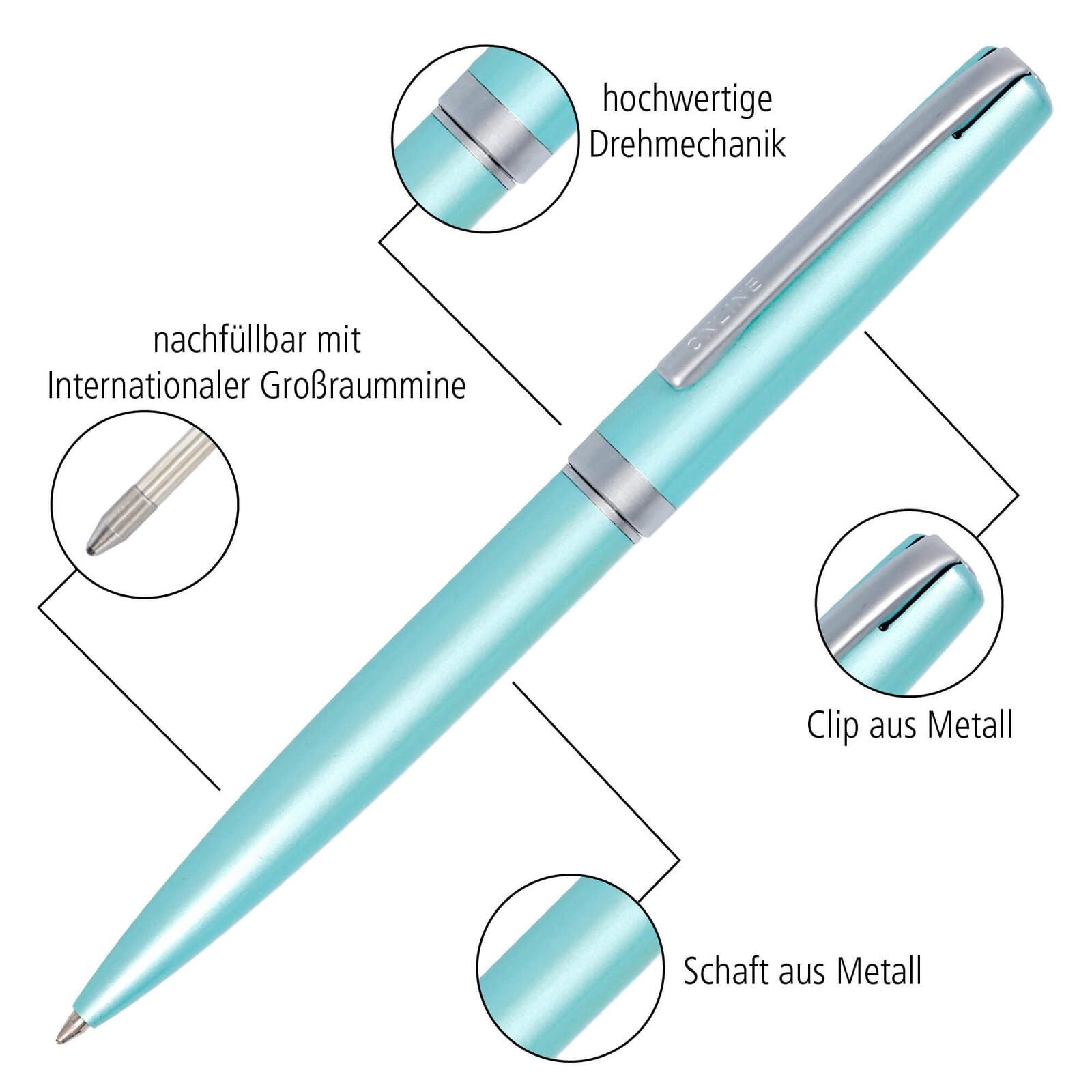 ONLINE® Kugelschreiber 0.6 mm Schwarz