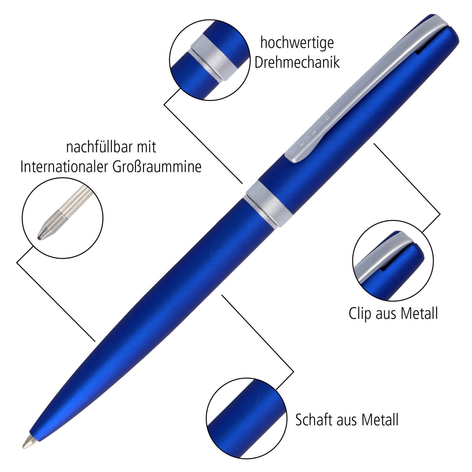 ONLINE® Kugelschreiber 0.6 mm Schwarz