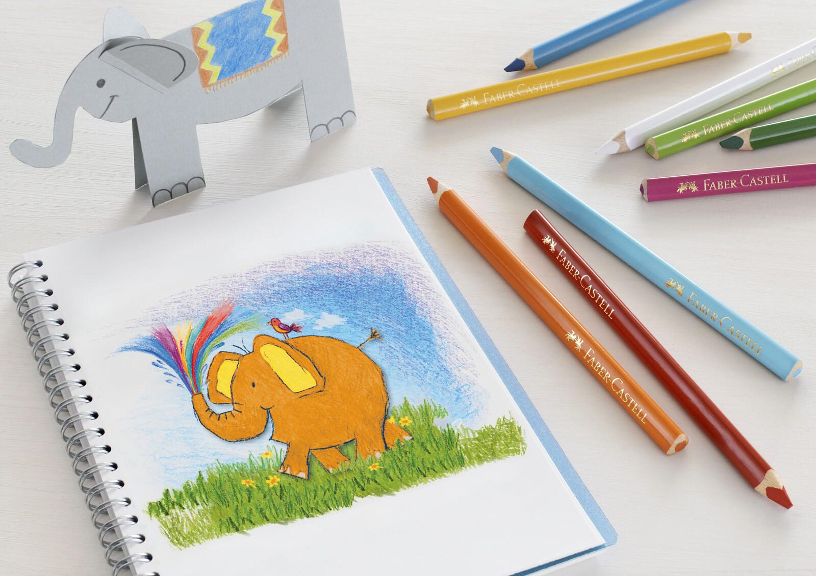 FABER-CASTELL Buntstifte Mehrfarbig