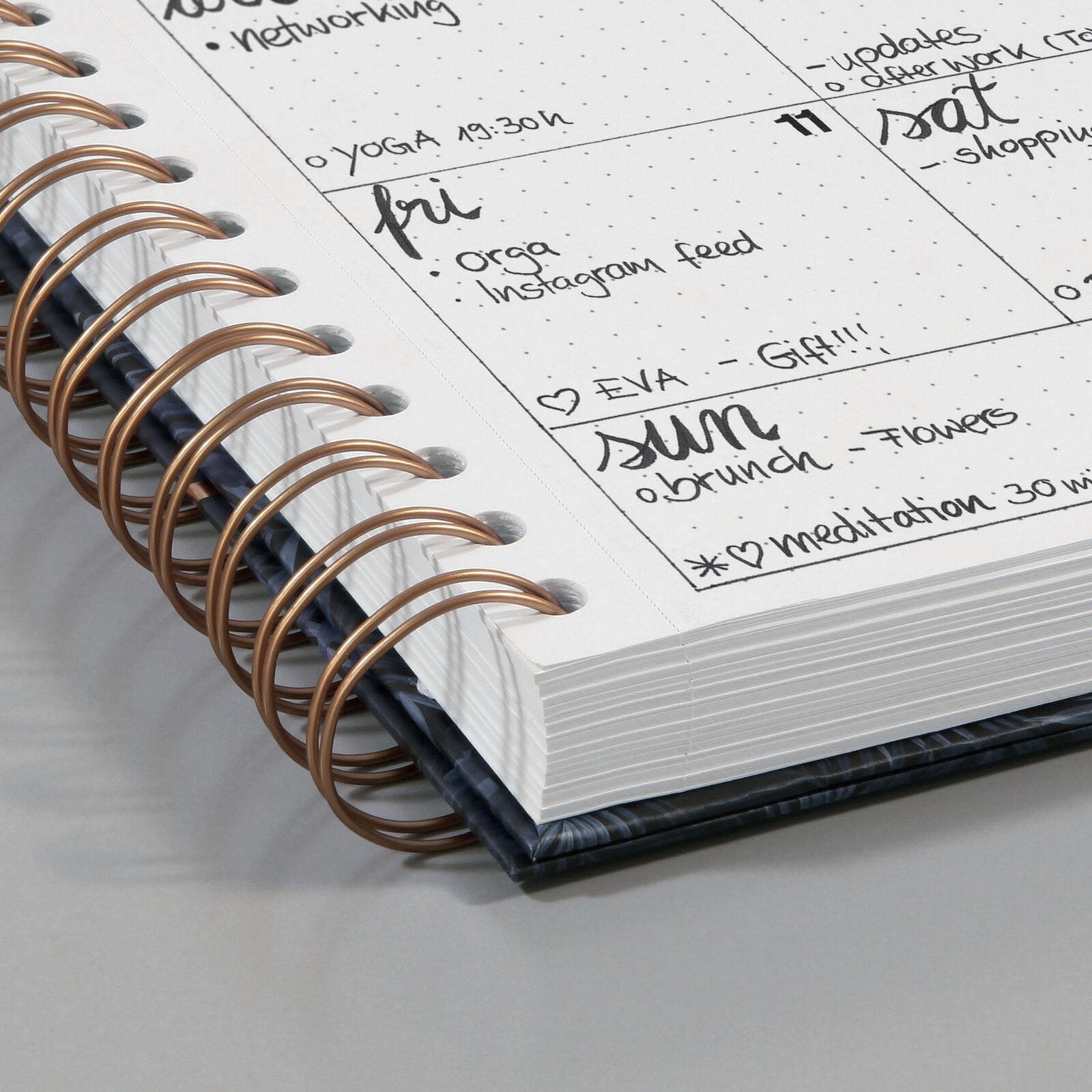 SIGEL Notizbuch ca. DIN A5 punktraster, 240 Seiten