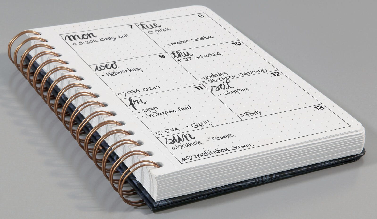 SIGEL Notizbuch ca. DIN A5 punktraster, 240 Seiten