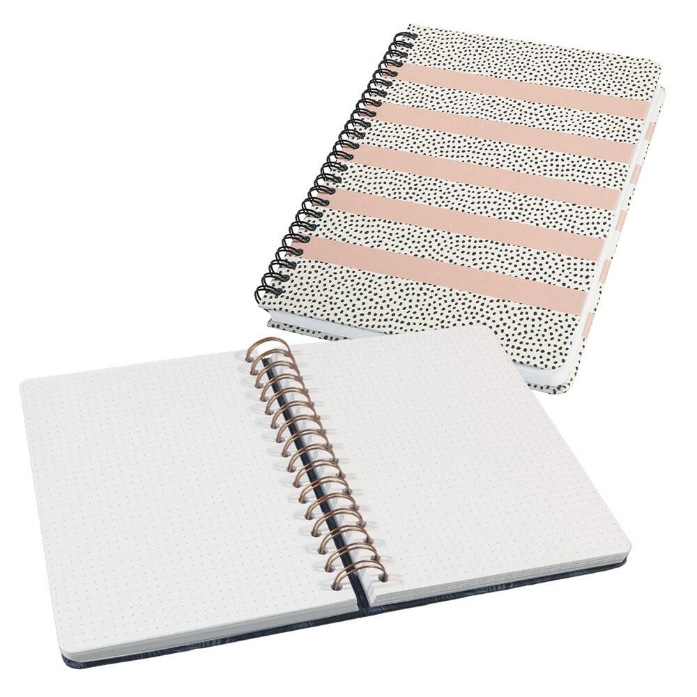 SIGEL Notizbuch ca. DIN A5 punktraster, 120 Seiten