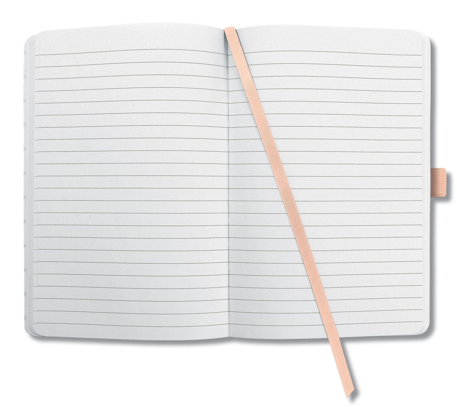 SIGEL Notizbuch ca. DIN A5 liniert, 174 Seiten