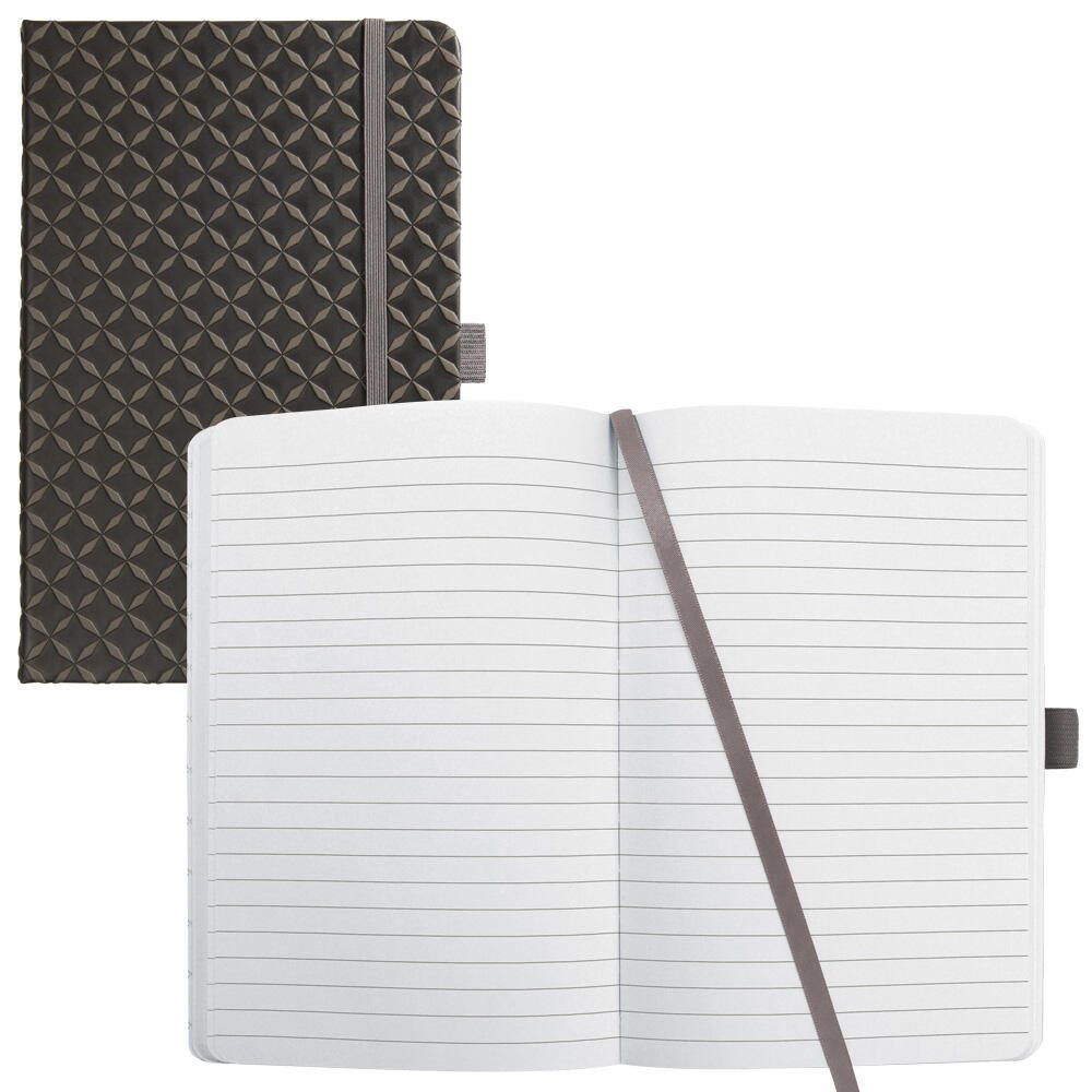 SIGEL Notizbuch ca. DIN A5 liniert, 174 Seiten