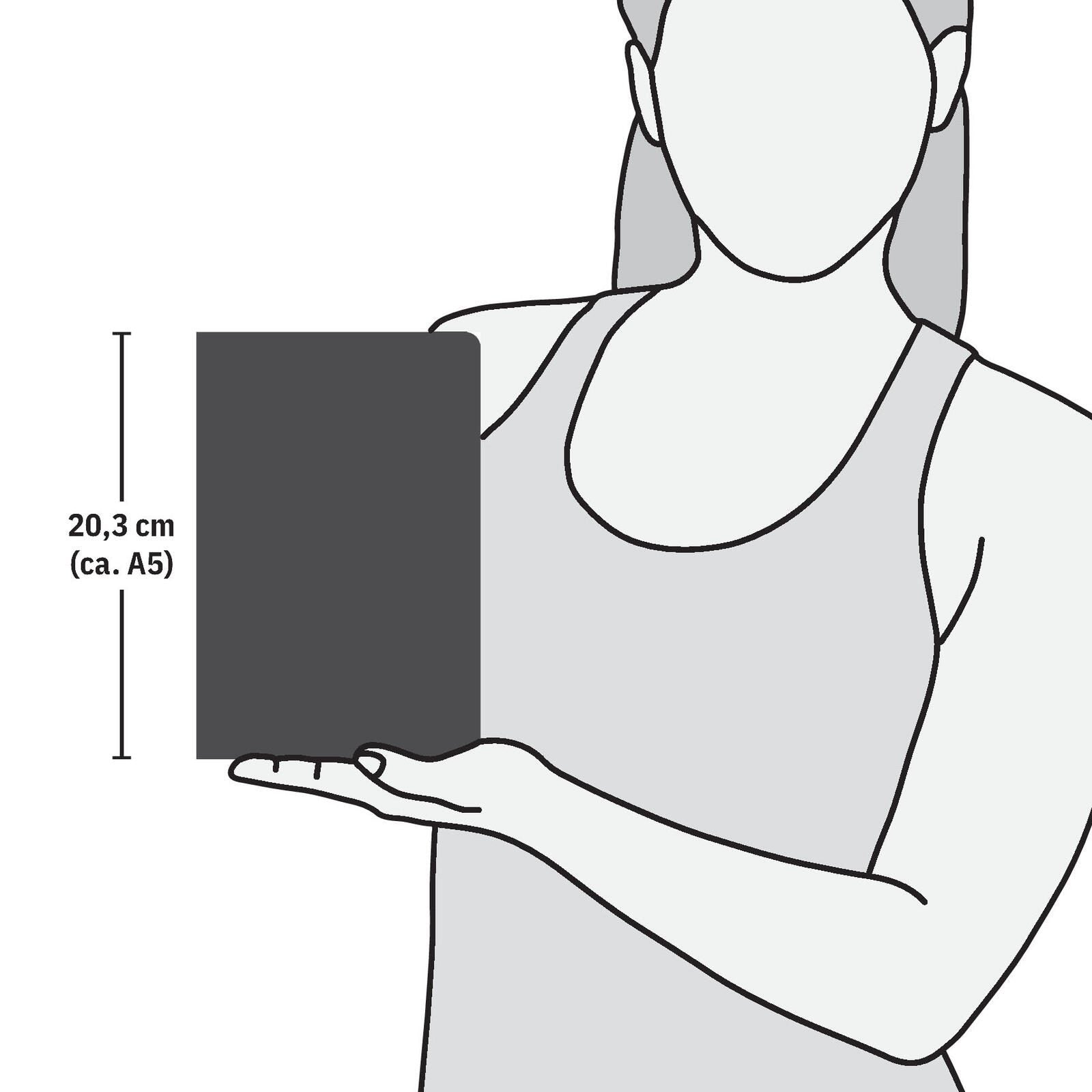 SIGEL Notizbuch ca. DIN A5 liniert, 174 Seiten