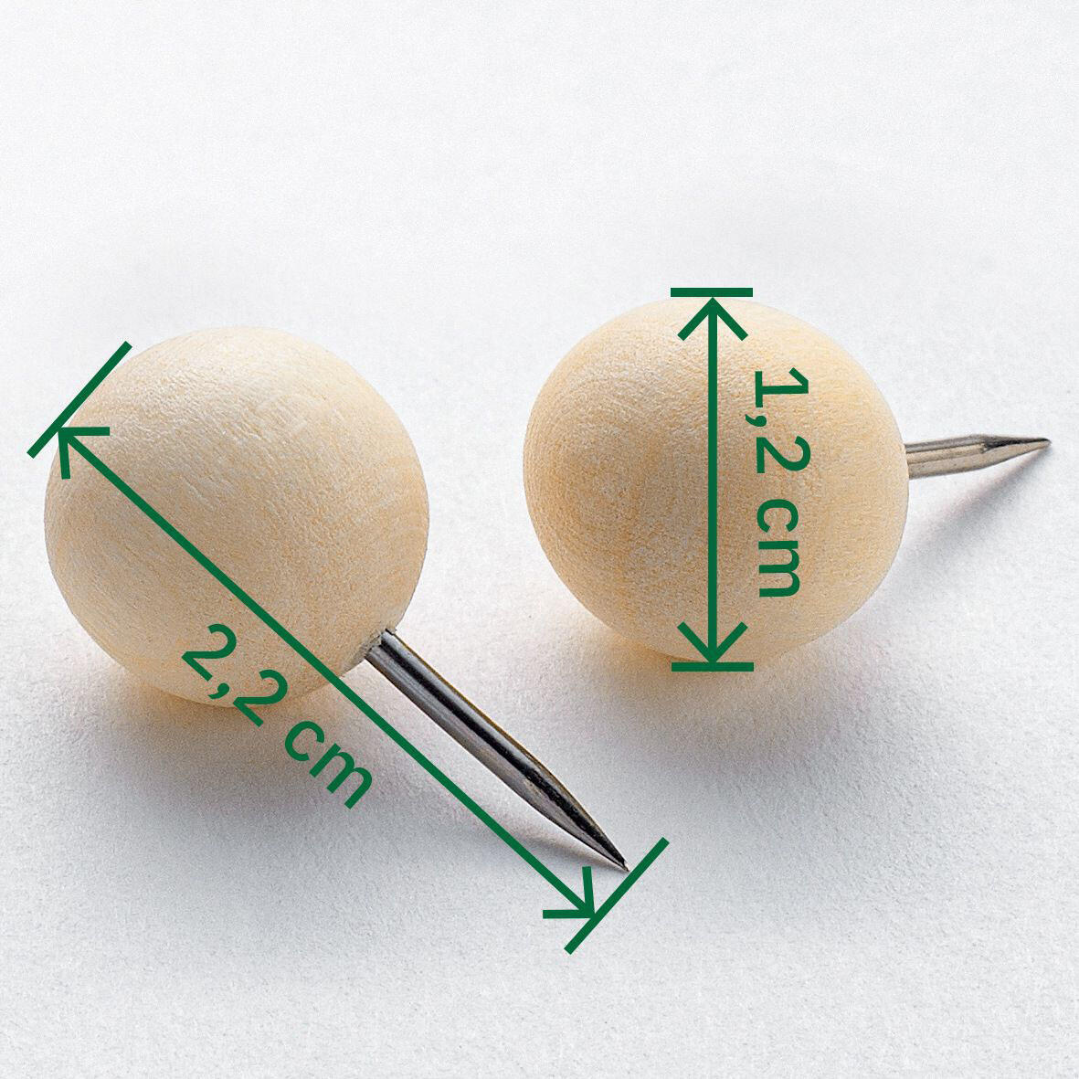 SIGEL Pinnnadeln braun