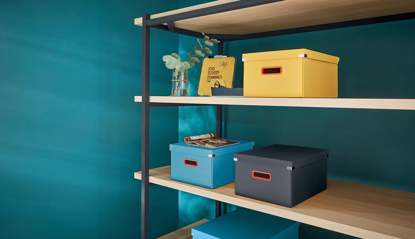 LEITZ Aufbewahrungsbox Click&Store 18,5 l - 28,1 x 37,0 x 20,0 cm gelb