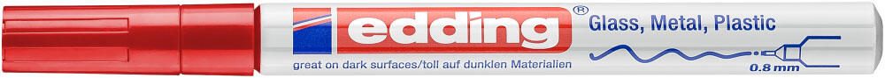 edding E780 Lackmarker 0.8 mm Rot