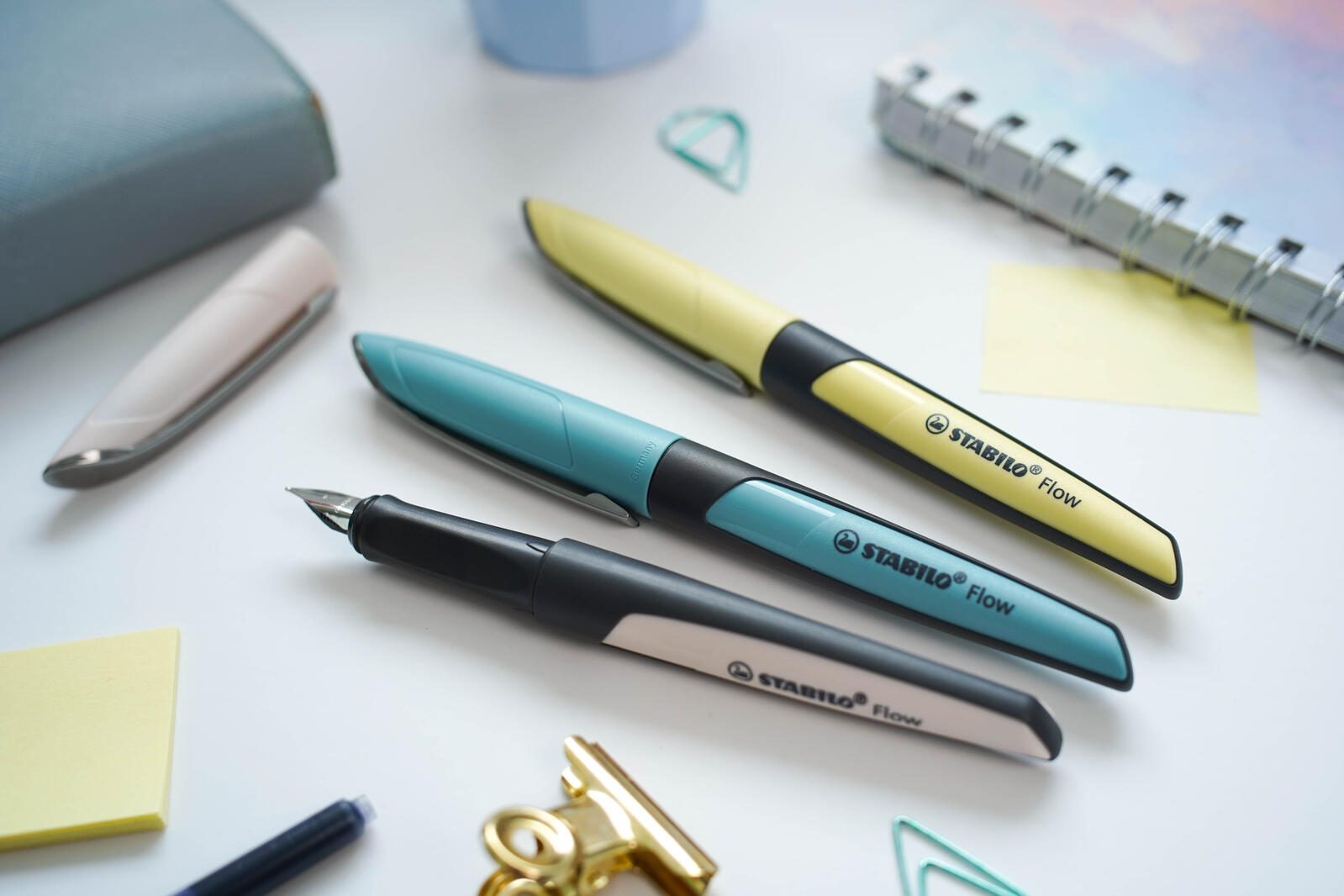 STABILO Patronenfüller blau