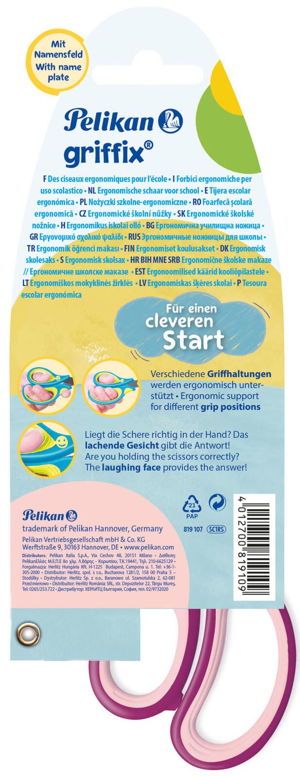 Pelikan Papierschere 14 cm