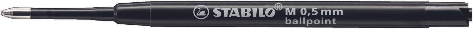 STABILO Kugelschreibermine Ballpoint Refill 0.5 mm Schwarz