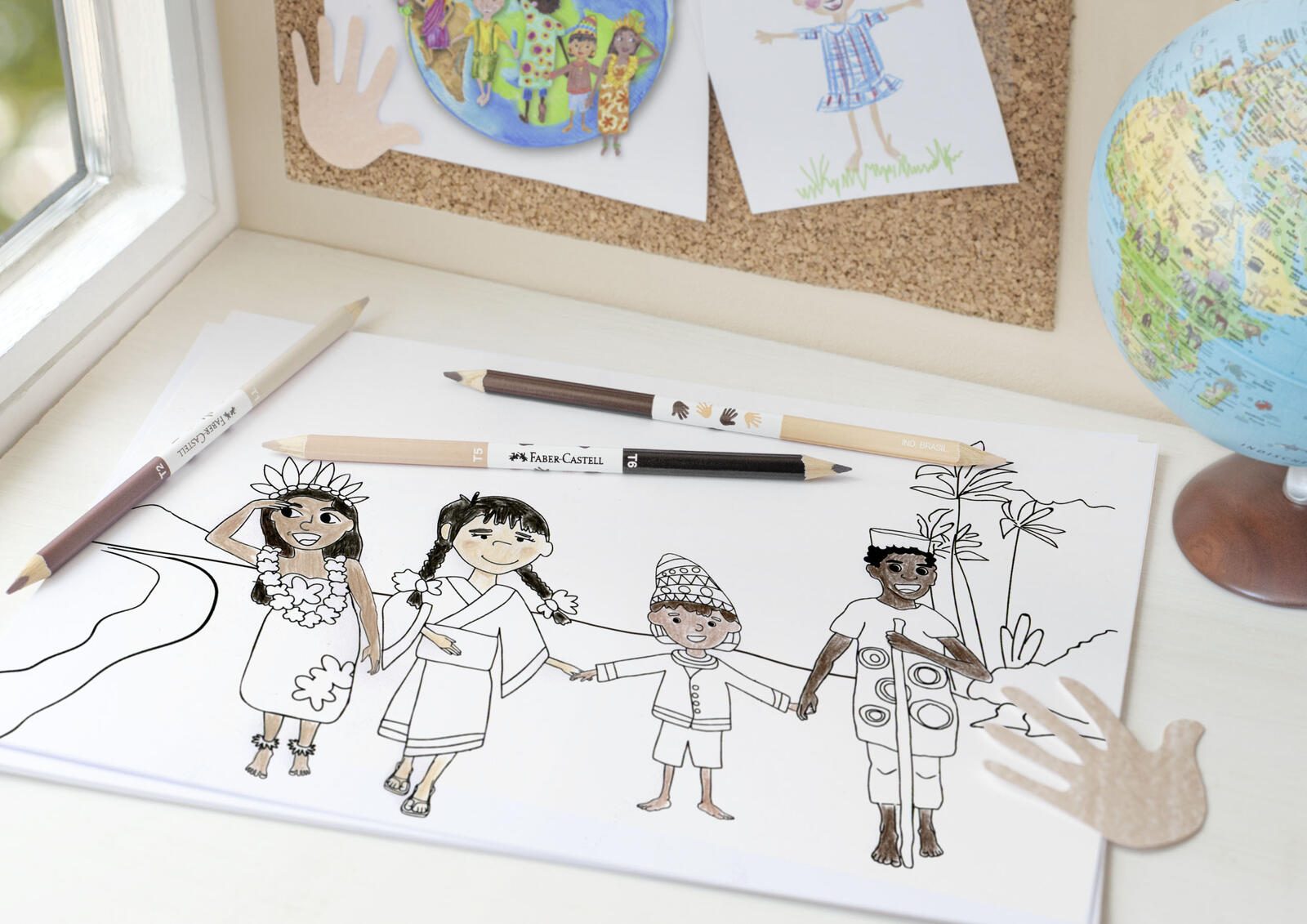 FABER-CASTELL Buntstifte Mehrfarbig