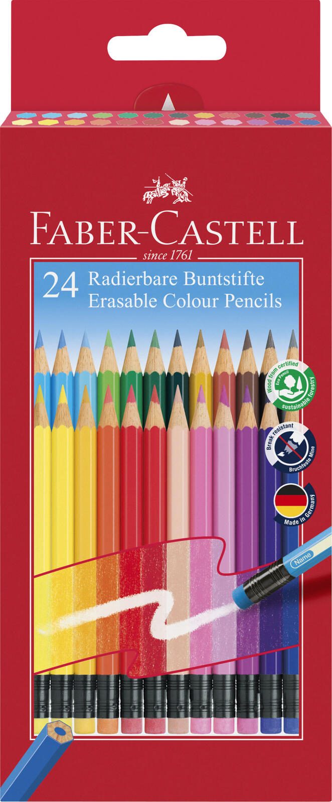 FABER-CASTELL Buntstifte Mehrfarbig