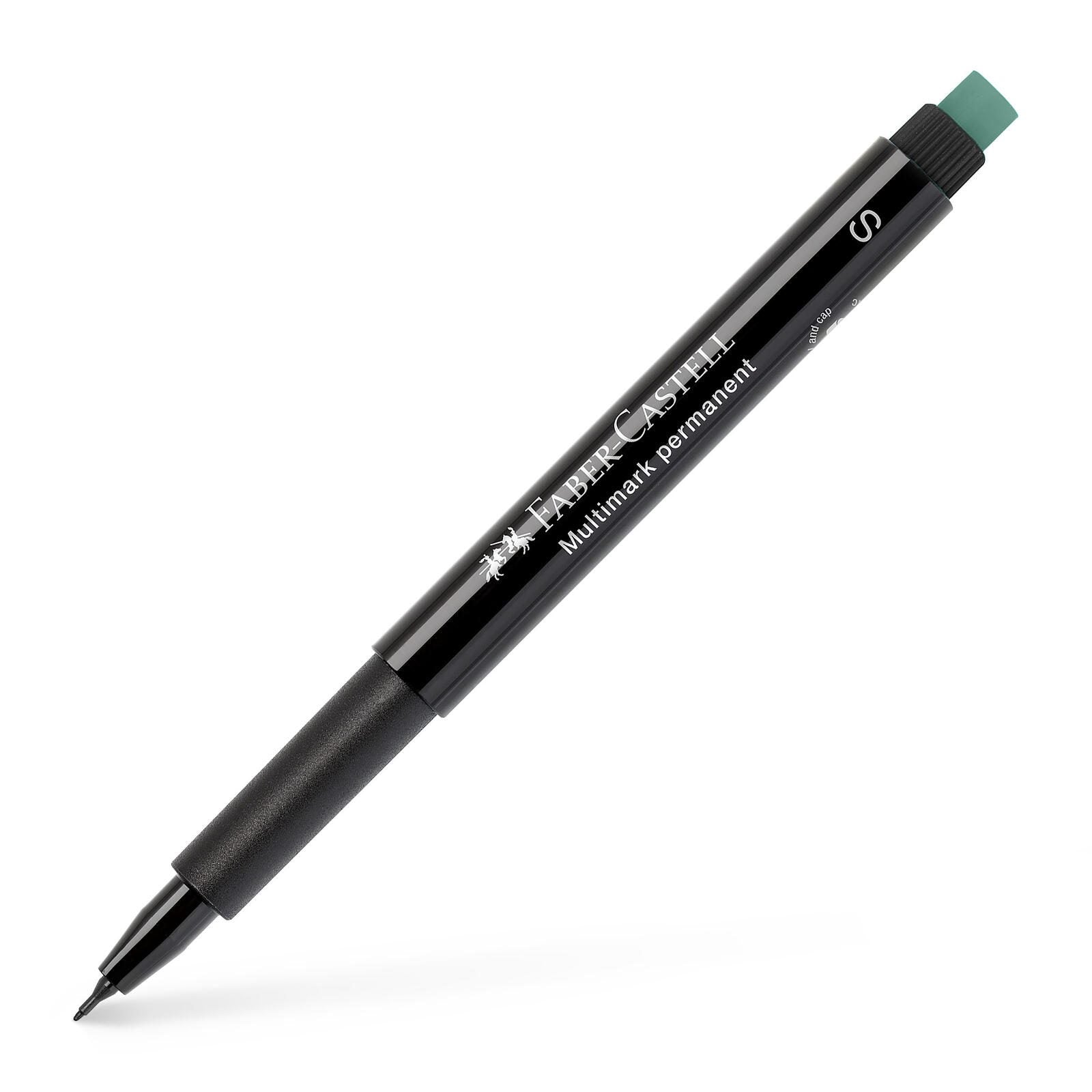 FABER-CASTELL Multimark S permanent Folienstift 0.4 mm Schwarz