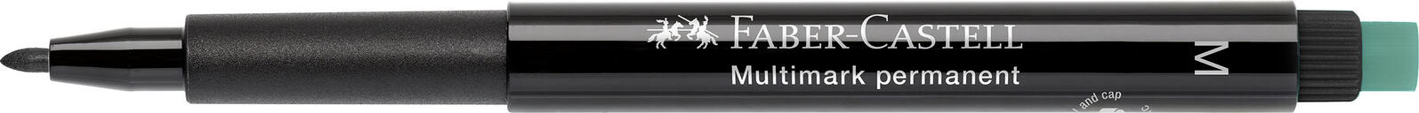 FABER-CASTELL Multimark M permanent Folienstift 1.0 mm Schwarz