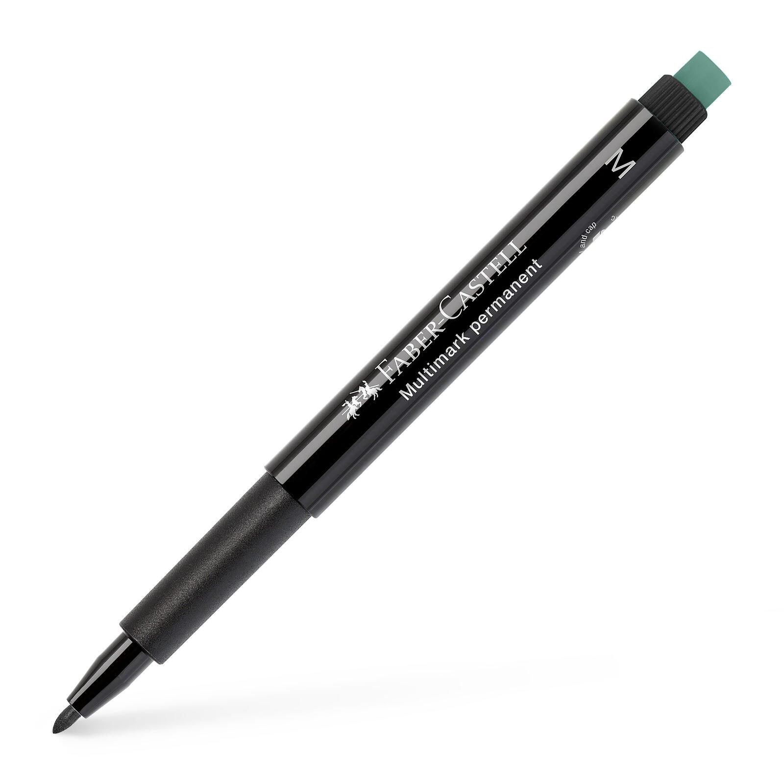 FABER-CASTELL Multimark M permanent Folienstift 1.0 mm Schwarz